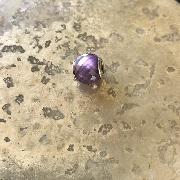 Pandora Purple Petite Facets - 100% Authentic - Picture 4 of 4